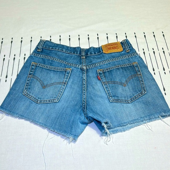 Pants - Vintage Levi 515’s Cut off denim Jean Short. Size 10
